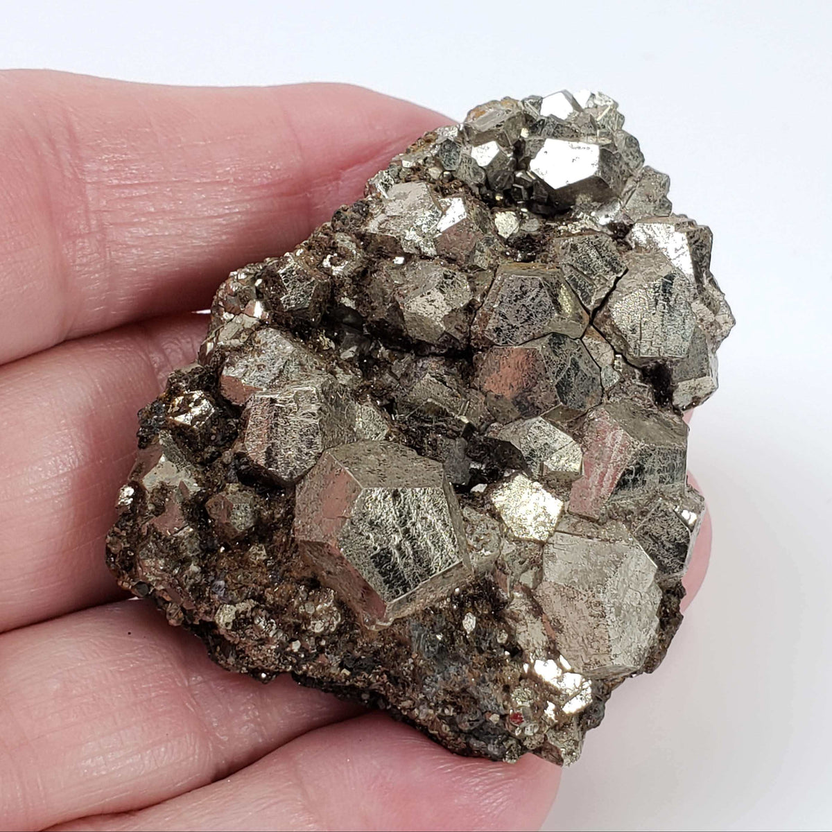  Pyrite Cluster | 93 grams | Island of Elba, Italy 4