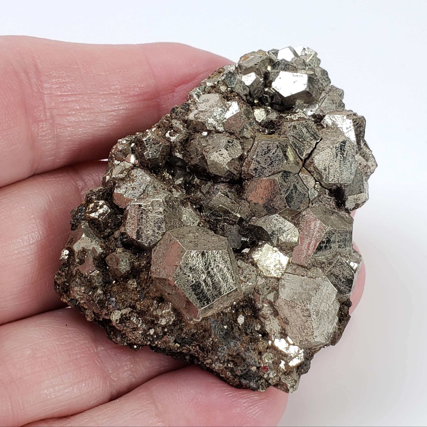  Pyrite Cluster | 93 grams | Island of Elba, Italy 4