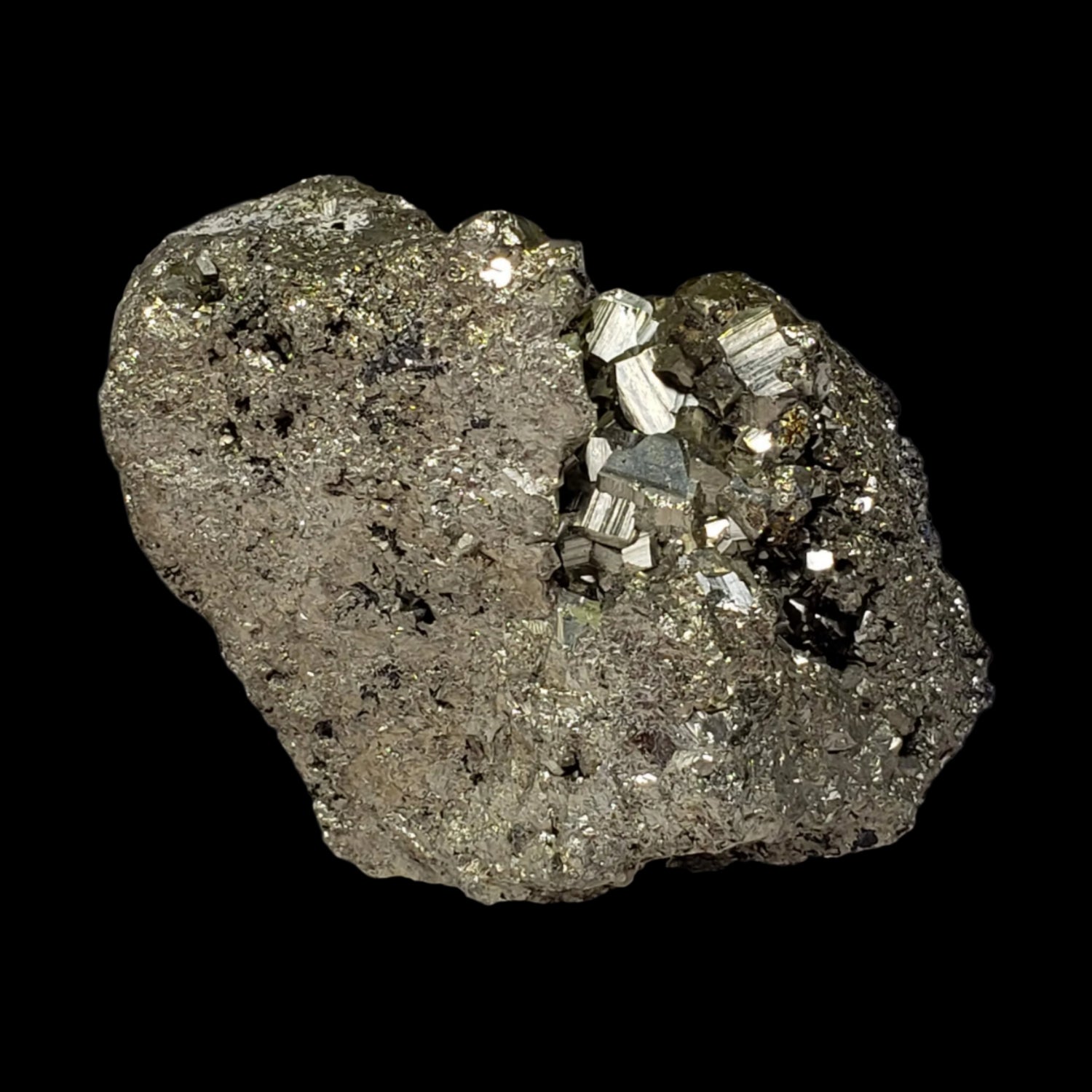  Pyrite Crystal Cluster | 185.7 Grams | Eagle X Mine, Colorado Classic 1