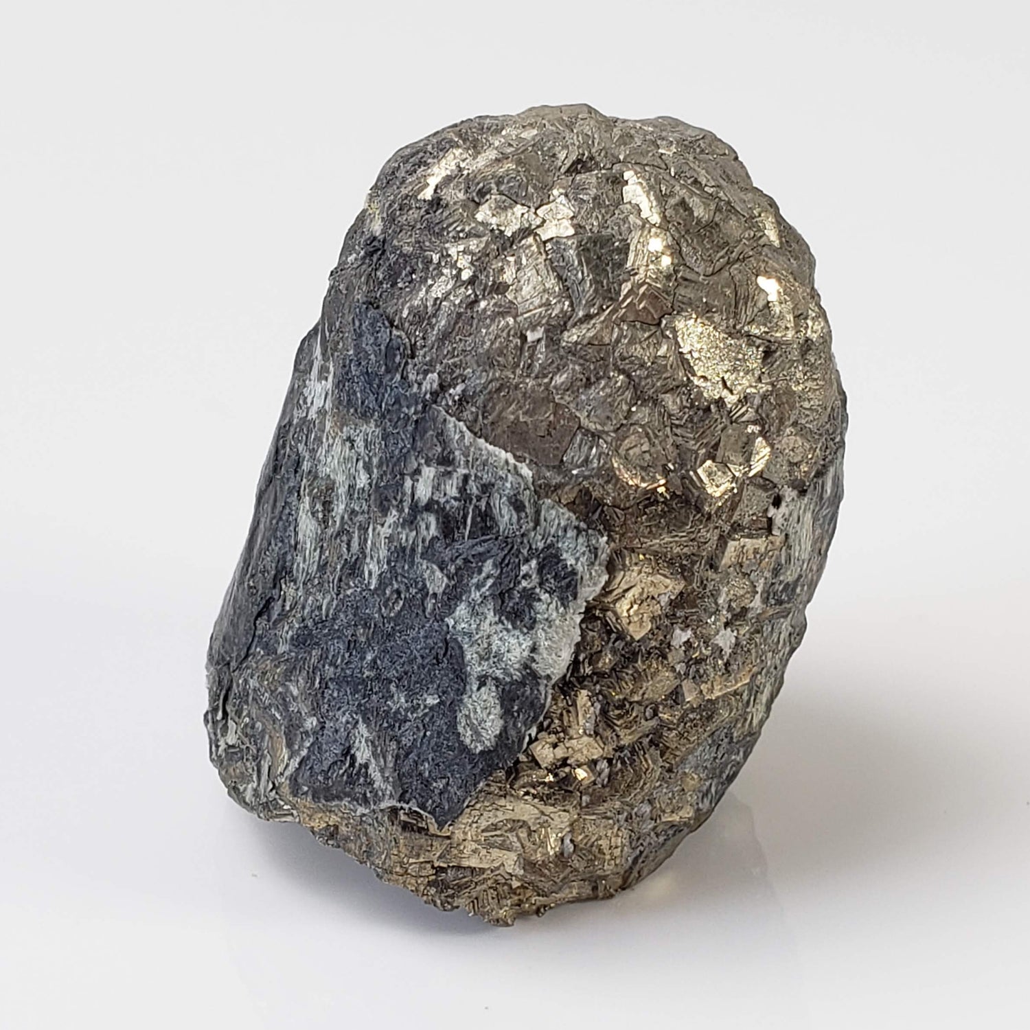  Pyrite Crystal | Mined Drilled Core Sample | 78 Grams | Farnham, Quebec, Canada 