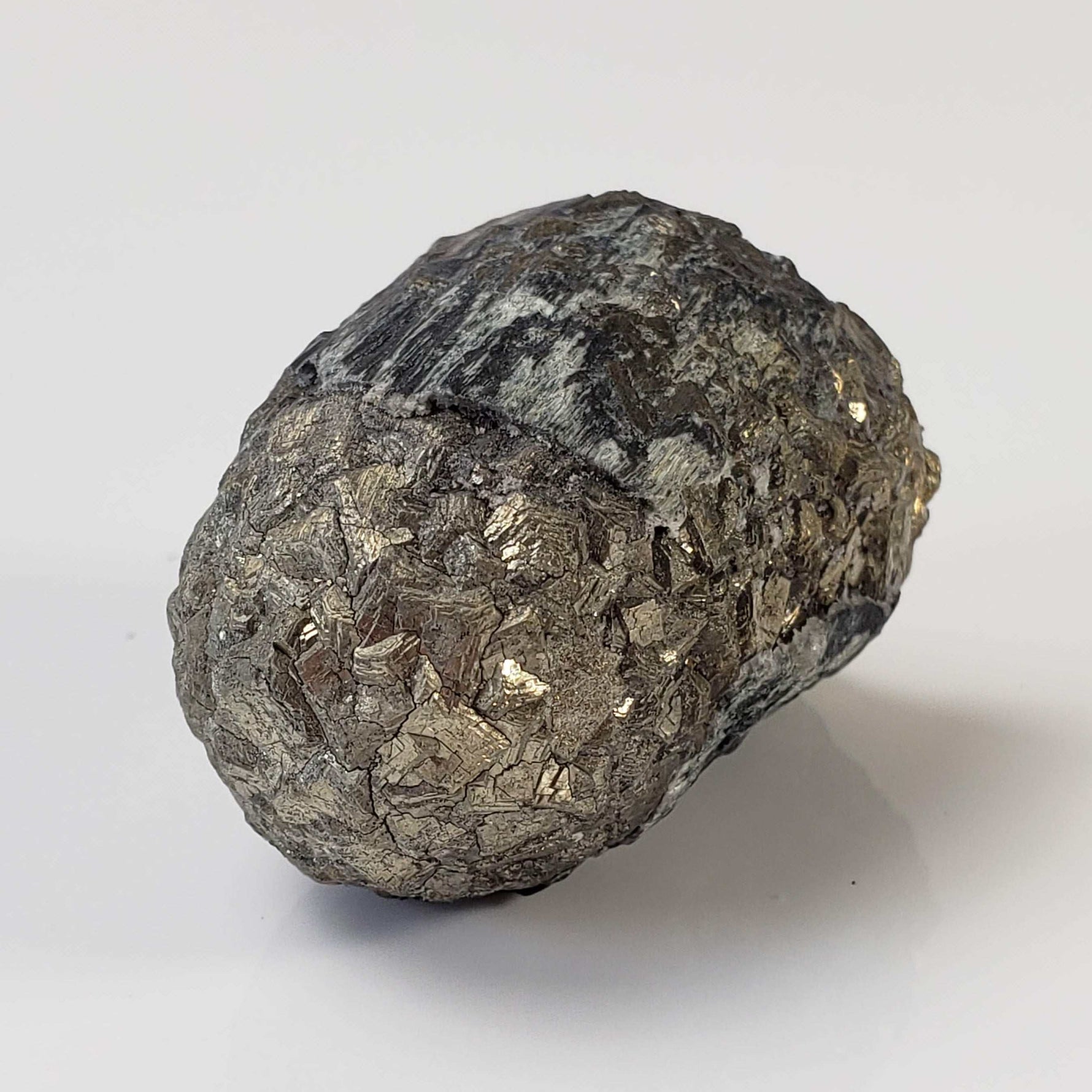  Pyrite Crystal | Mined Drilled Core Sample | 78 Grams | Farnham, Quebec, Canada 5