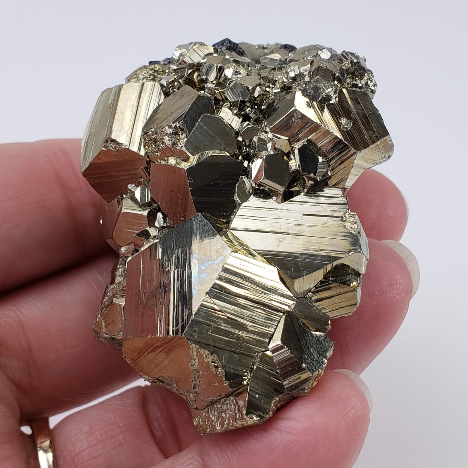  Pyrite Pyritohedral Cluster | 194 grams | Quiruvilca Mine, Peru 