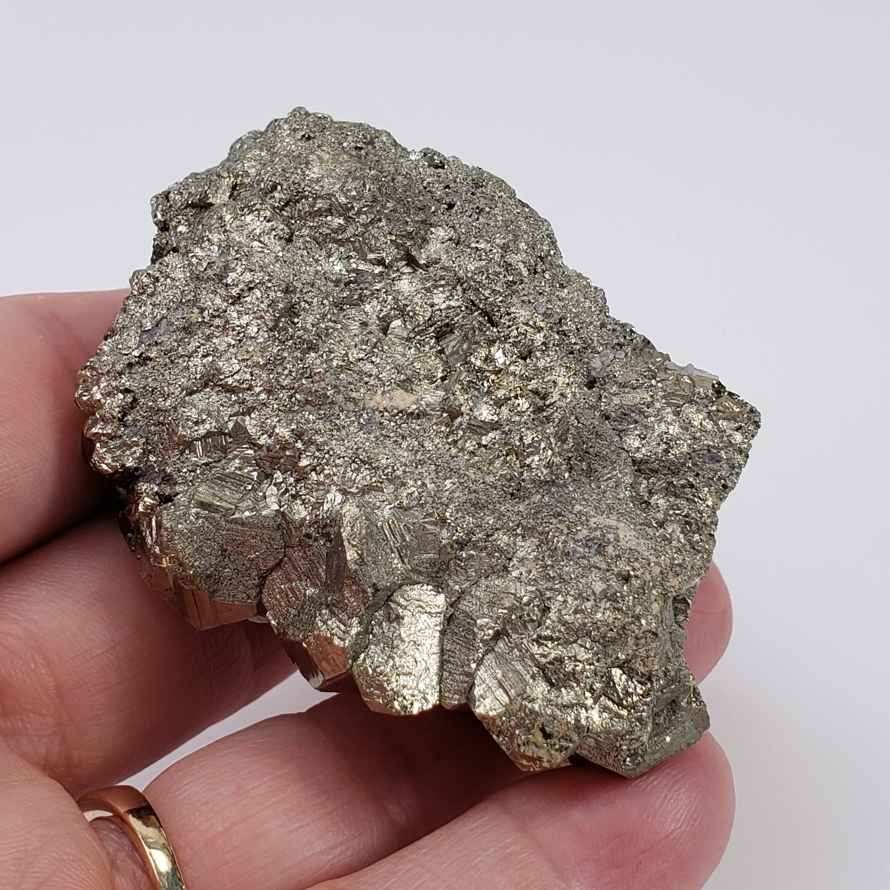  Pyrite Pyritohedral Cluster | 194 grams | Quiruvilca Mine, Peru 6
