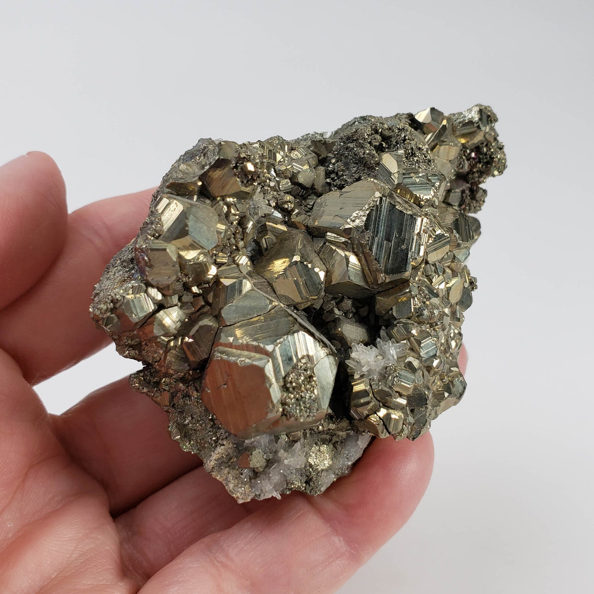  Pyrite Pyritohedral Cluster | 267 grams | Quiruvilca Mine, Peru 7