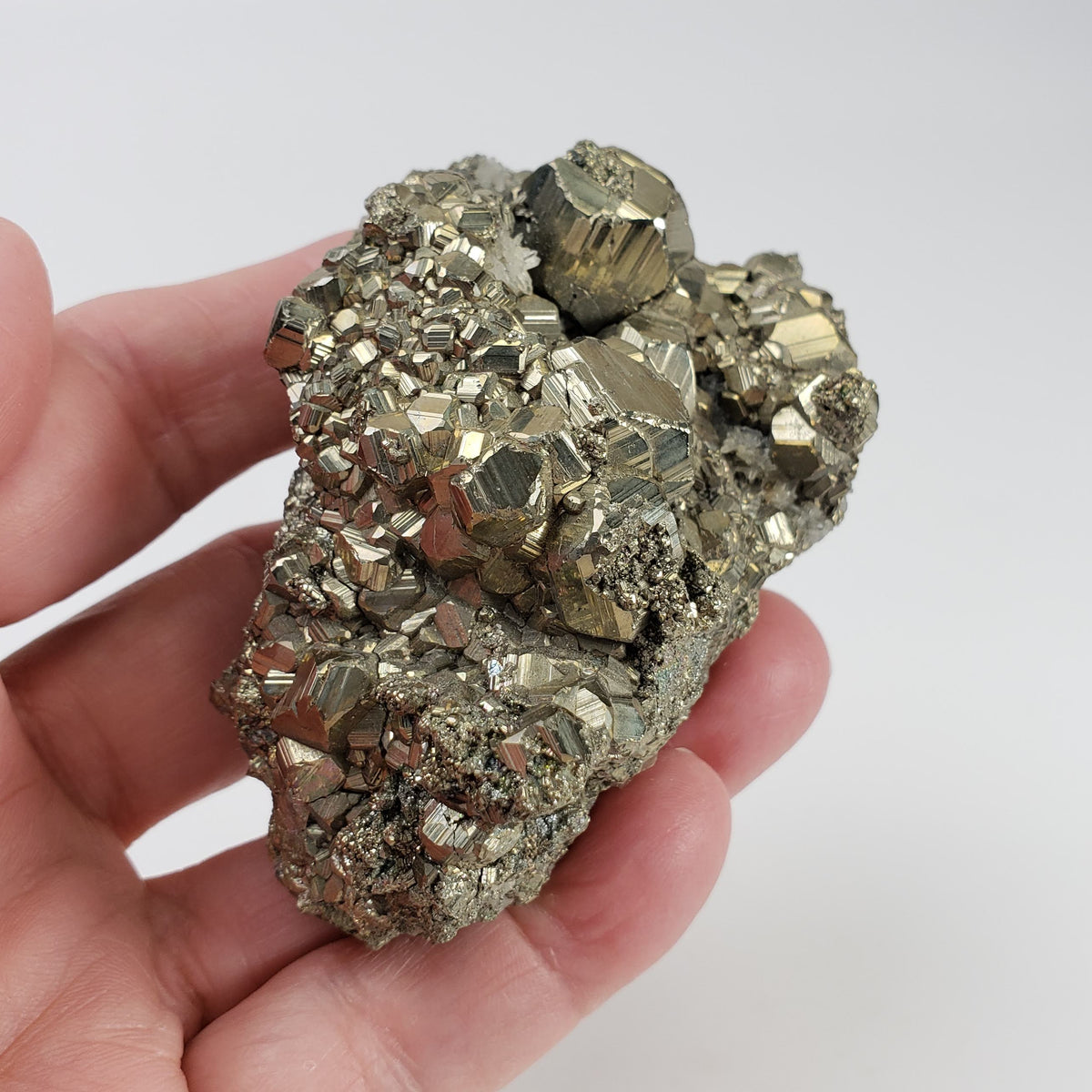  Pyrite Pyritohedral Cluster | 267 grams | Quiruvilca Mine, Peru 8