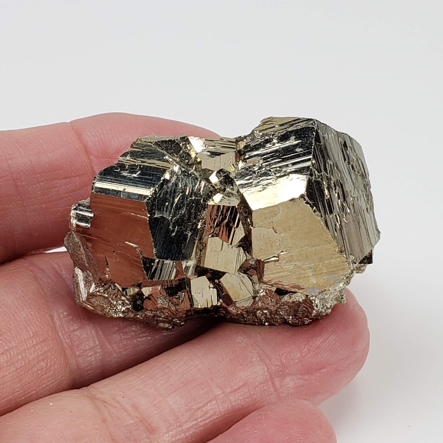  Pyrite Pyritohedral Cluster | 64 grams | Quiruvilca Mine, Peru | SO24 1