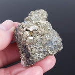  Pyrite and Quartz Crystal Cluster | Natural Raw Mineral | 100.9 Grams | Mexico 8