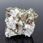  Pyrite and Quartz Crystal Cluster | Natural Raw Mineral | 100.9 Grams | Mexico 2