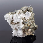  Pyrite and Quartz Crystal Cluster | Natural Raw Mineral | 100.9 Grams | Mexico 1