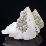  Pyrite and Quartz Points Crystal Cluster | 475 Grams | China 3