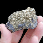  Pyrite on Marmatite Crystal Cluster | 123.9 grams | Eagle X Mine, Colorado Classic 1
