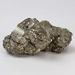  Pyrite with Calcite Crystal Cluster | Huge Sculpted Specimen | 366 Grams | Lima, Peru 3