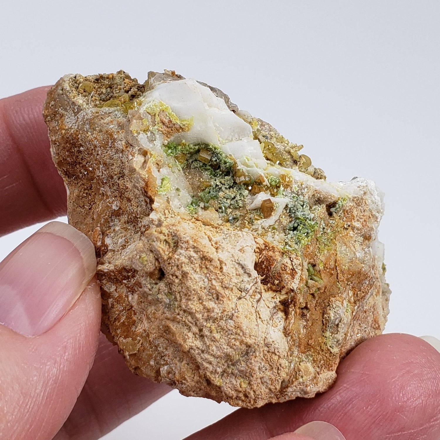  Pyromorphite and Wulfenite Crystal Cluster | 62 Grams | Chihuahua State, Mexico 1