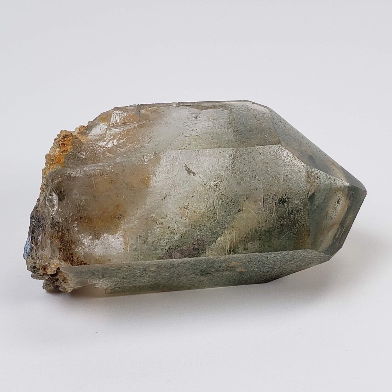  Quartz Crystal with Green Phantom Chlorite | 57mm 54.3gr | Diamantina, Brazil 1