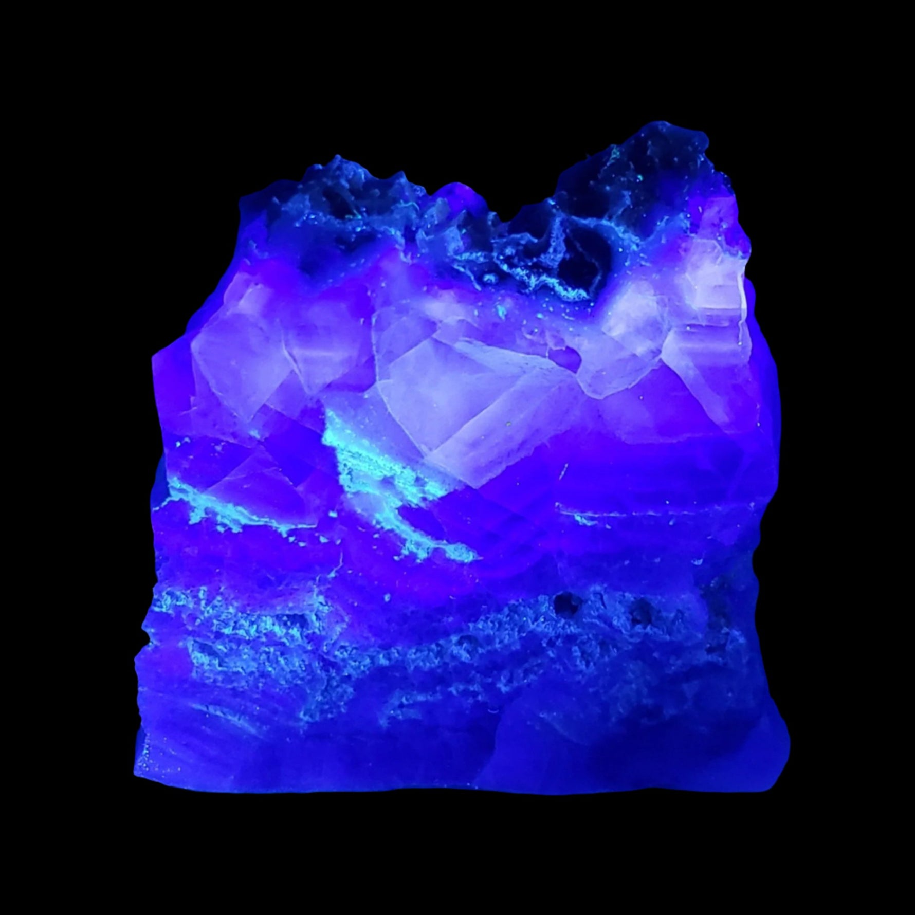  Rainbow Fluorite Slab | Double Sided | Self Standing | 150 grams | Mexico | SO24 9