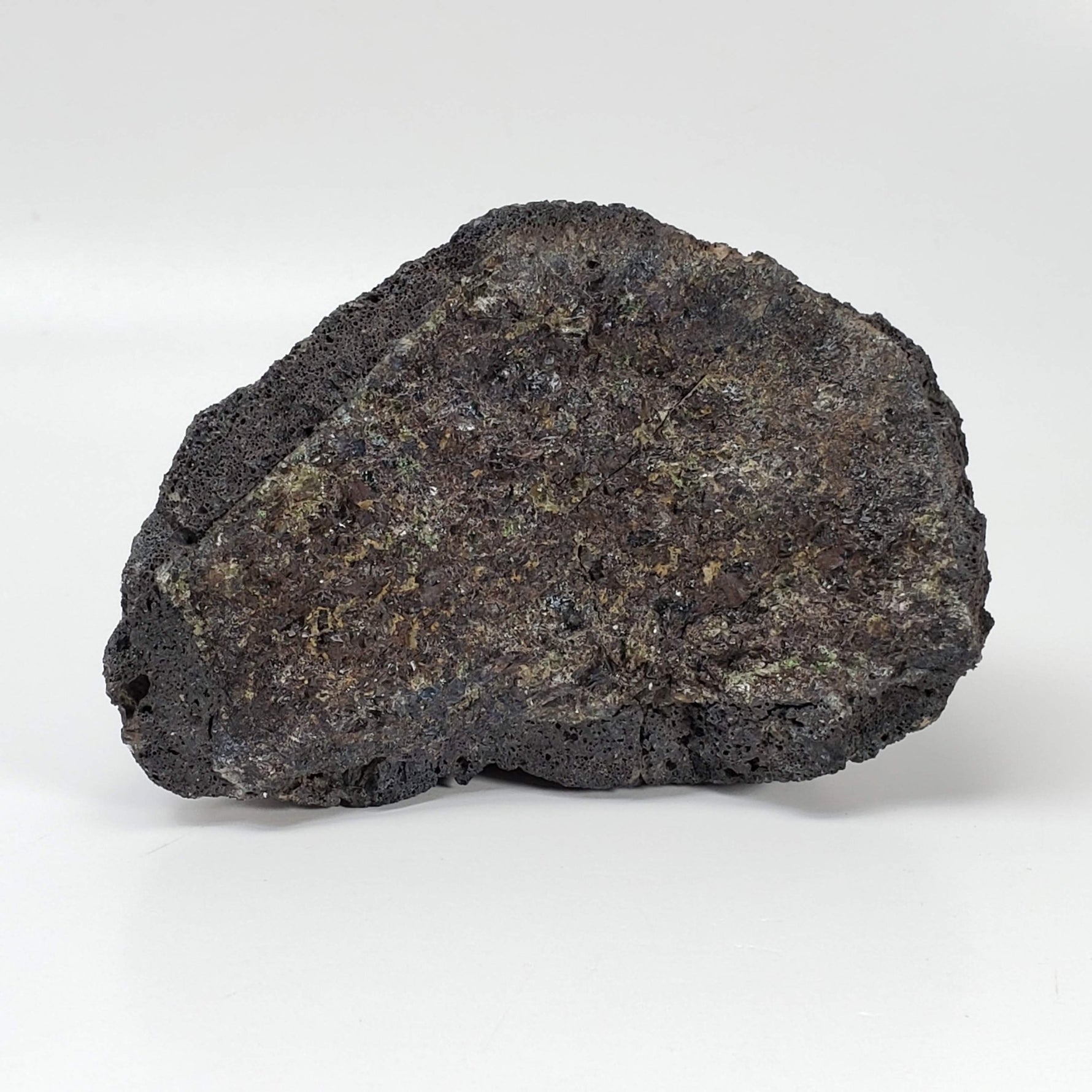  Rare Red Olivine Volcanic Bomb | Lava Coated Crystal | 452 gr | Mt Shadwell Volcano, Australia | SO24 