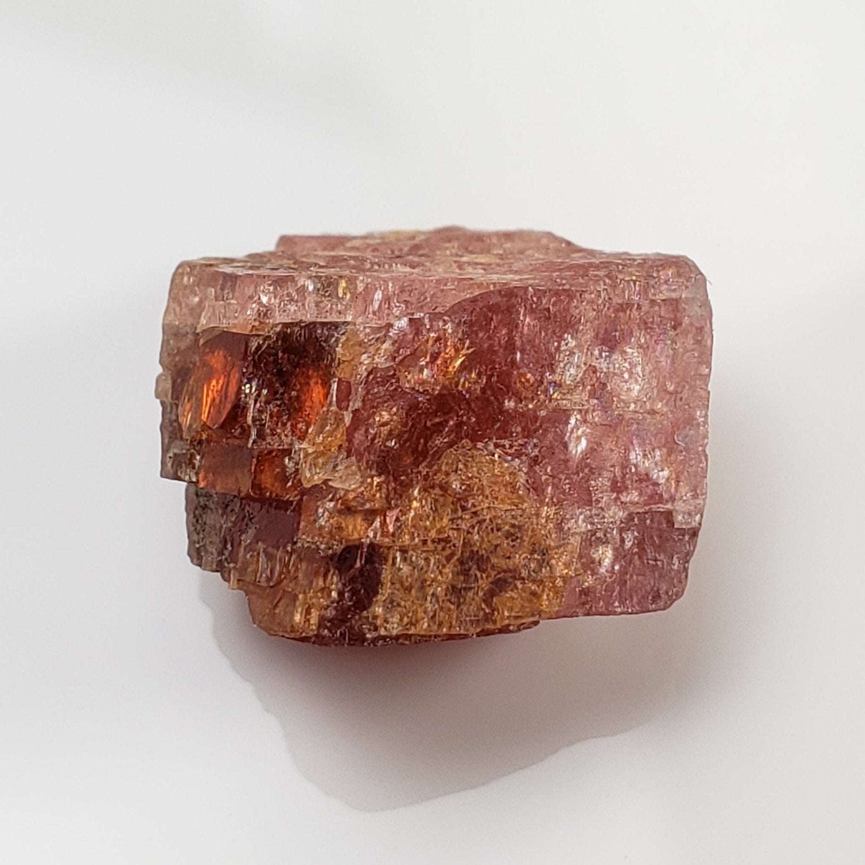  Rhodochrosite Crystal | Perky Box Display | Poudrette Quarry | Mont Saint-Hilaire, Quebec, Canada 