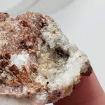  Rhodochrosite, Leifite and Elpidite on Albite Crystal | 41.5 grams | Mont Saint-Hilaire, Quebec, Canada 3