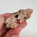  Rhodochrosite, Leifite and Elpidite on Albite Crystal | 41.5 grams | Mont Saint-Hilaire, Quebec, Canada 6