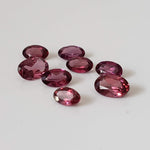Rhodolite Garnet | 8 Piece Lot | Oval Cut | Reddish Purple | 2.63tcw | Tanzania 1