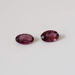 Rhodolite Garnet | 8 Piece Lot | Oval Cut | Reddish Purple | 2.63tcw | Tanzania 3