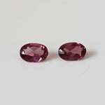 Rhodolite Garnet | 8 Piece Lot | Oval Cut | Reddish Purple | 2.63tcw | Tanzania 4