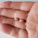  Rhodonite | 10 Piece Gemstone Lot | Oval Cabochon | Pink | 7.7-8.0x5.7-6.0mm 15.1tcw 4