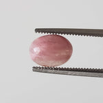 Rhodonite | 10 Piece Gemstone Lot | Oval Cabochon | Pink | 8x6mm 16.6tcw 3