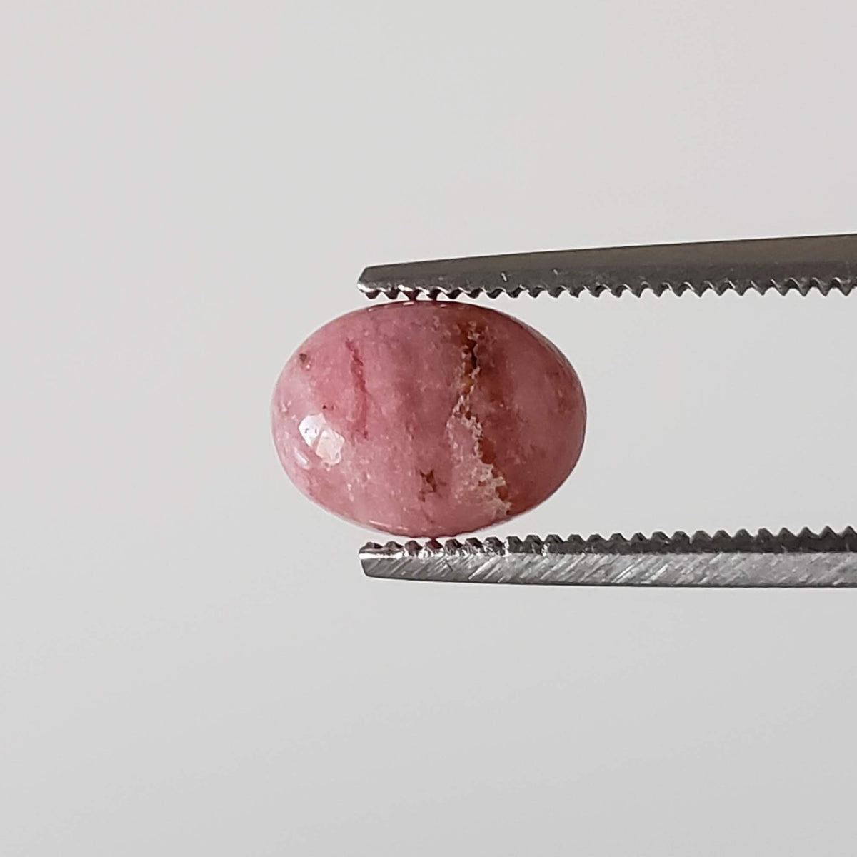  Rhodonite | 10 Piece Gemstone Lot | Oval Cabochon | Pink | 8x6mm 16.6tcw 4