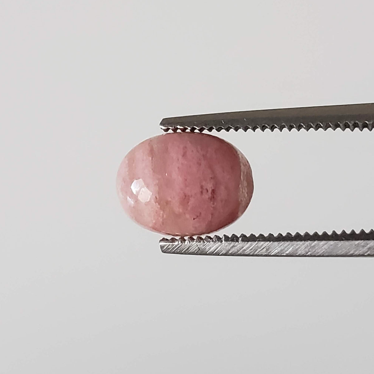  Rhodonite | 10 Piece Gemstone Lot | Oval Cabochon | Pink | 8x6mm 16.6tcw 5