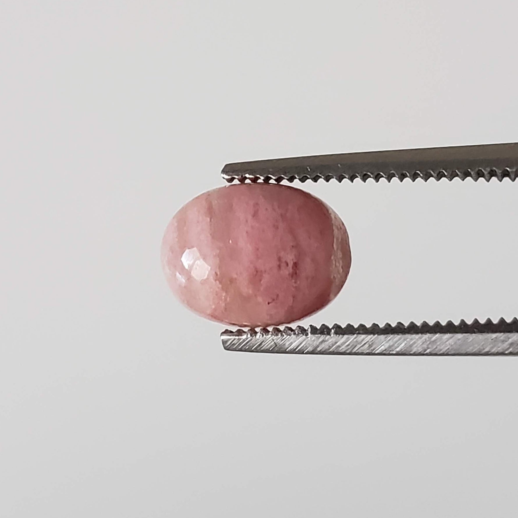  Rhodonite | 10 Piece Gemstone Lot | Oval Cabochon | Pink | 8x6mm 16.6tcw 5