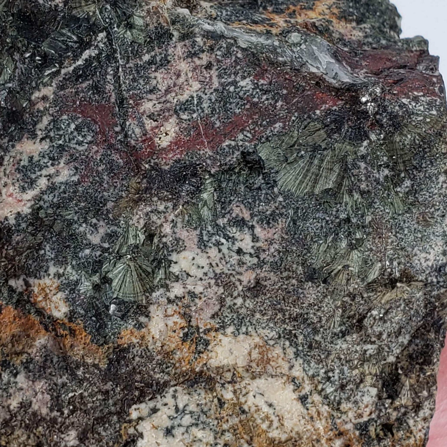  Rockbridgeite in Matrix | 48.55 grams | Hagendorf Pegmatite, Bavaria, Germany 1