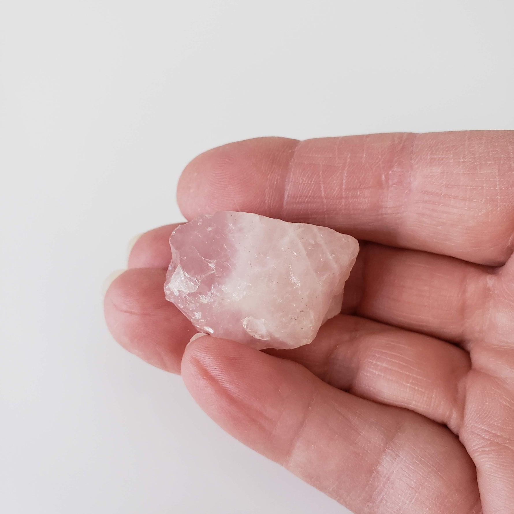  Rose Quartz Crystal | Rough Rose Quartz | 20.9 grams 7