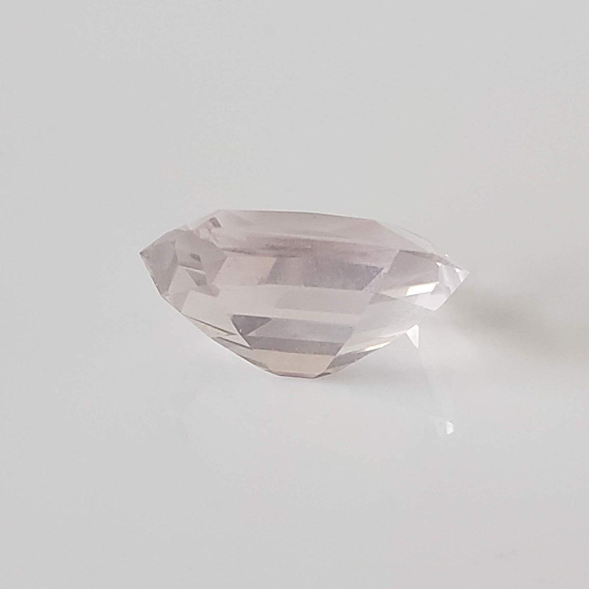  Rose Quartz | Modified Hexagon Cut | 13.5x9.5mm 4.8ct 5