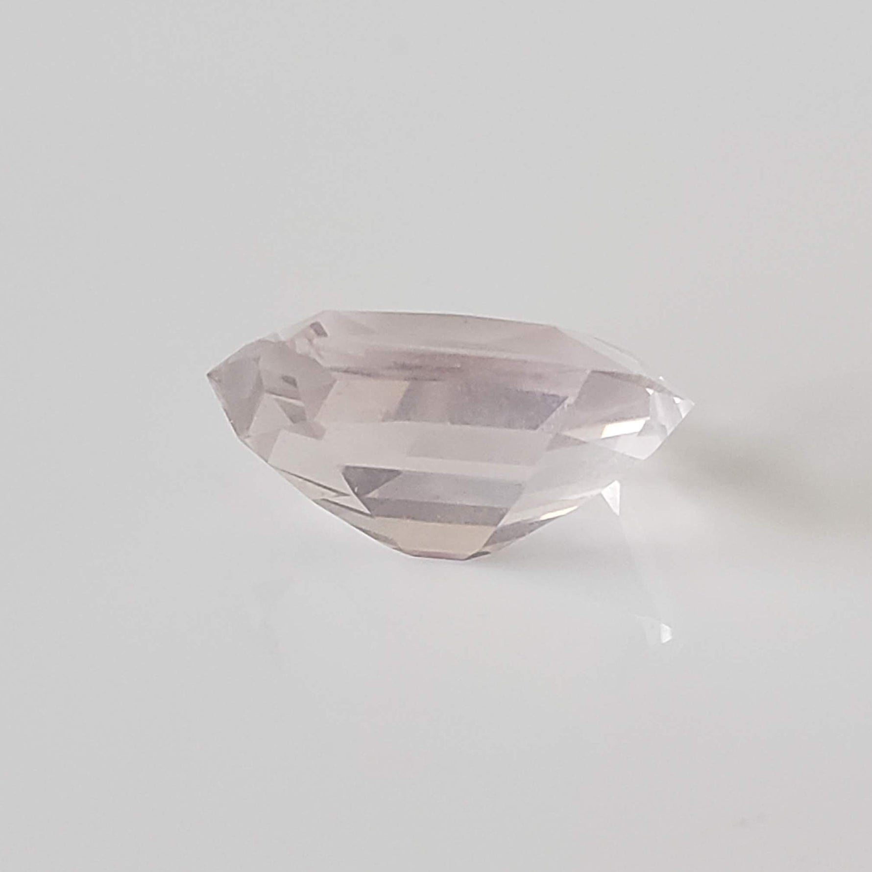  Rose Quartz | Modified Hexagon Cut | 13.5x9.5mm 4.8ct 5