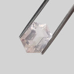  Rose Quartz | Modified Hexagon Cut | 13.5x9.5mm 4.8ct 