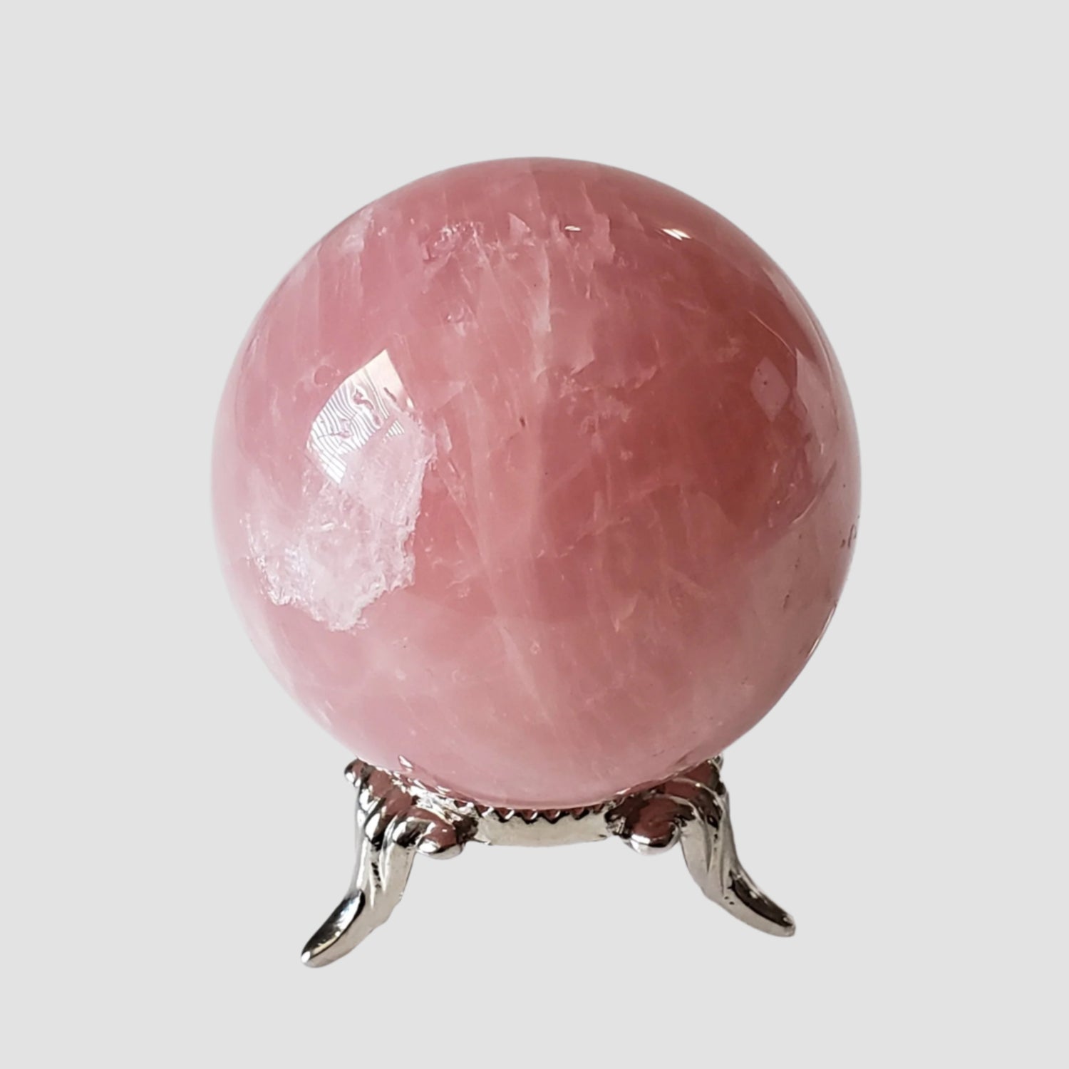  Rose Quartz Sphere | 49 mm, 1.9 in | 172 Grams | China 4