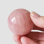  Rose Quartz Sphere | 49 mm, 1.9 in | 172 Grams | China 