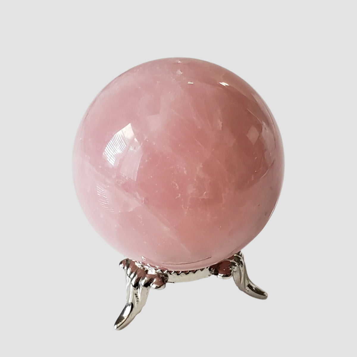  Rose Quartz Sphere | 49 mm, 1.9 in | 172 Grams | China 6