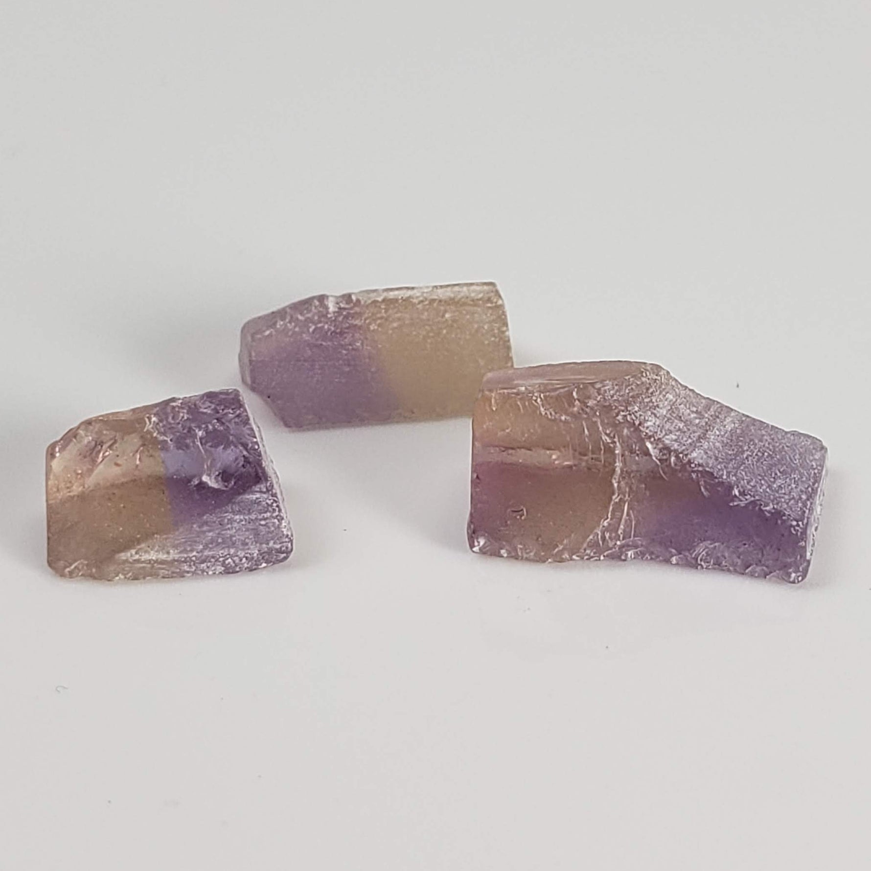  Rough Ametrine Lot | Unheated Untreated | Purple-Yellow Bi-Color | 20.0tcw | Bolivia 5