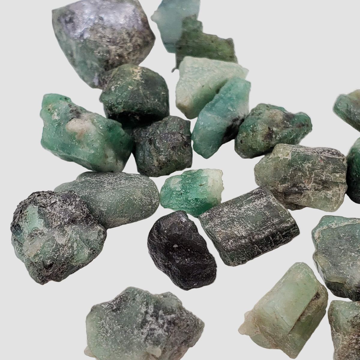 Rough Emerald | 24 piece Lot | 154.3tcw | Africa 5
