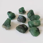  Rough Emeralds | 9 Piece Lot | 16.9tcw | Africa 1