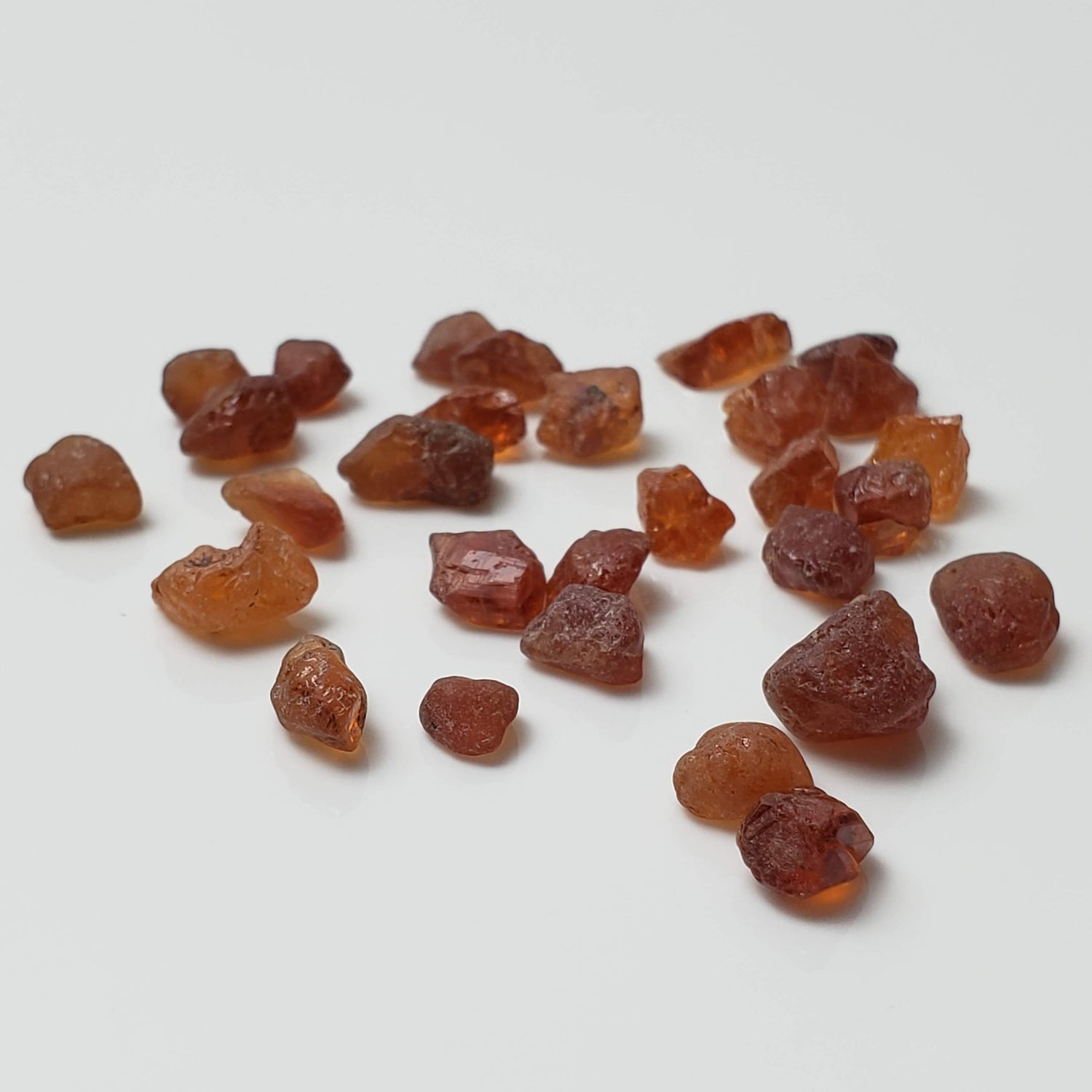  Rough Spessartite Garnet Lot | Red Orange | 42.78tcw | Nigeria 