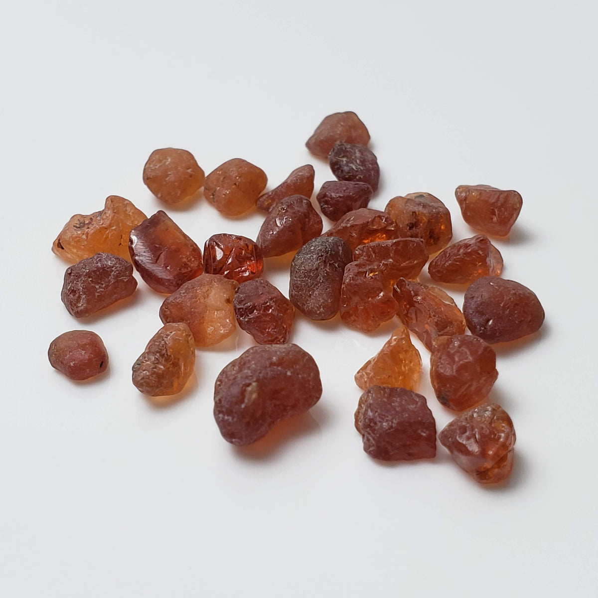  Rough Spessartite Garnet Lot | Red Orange | 42.78tcw | Nigeria 2