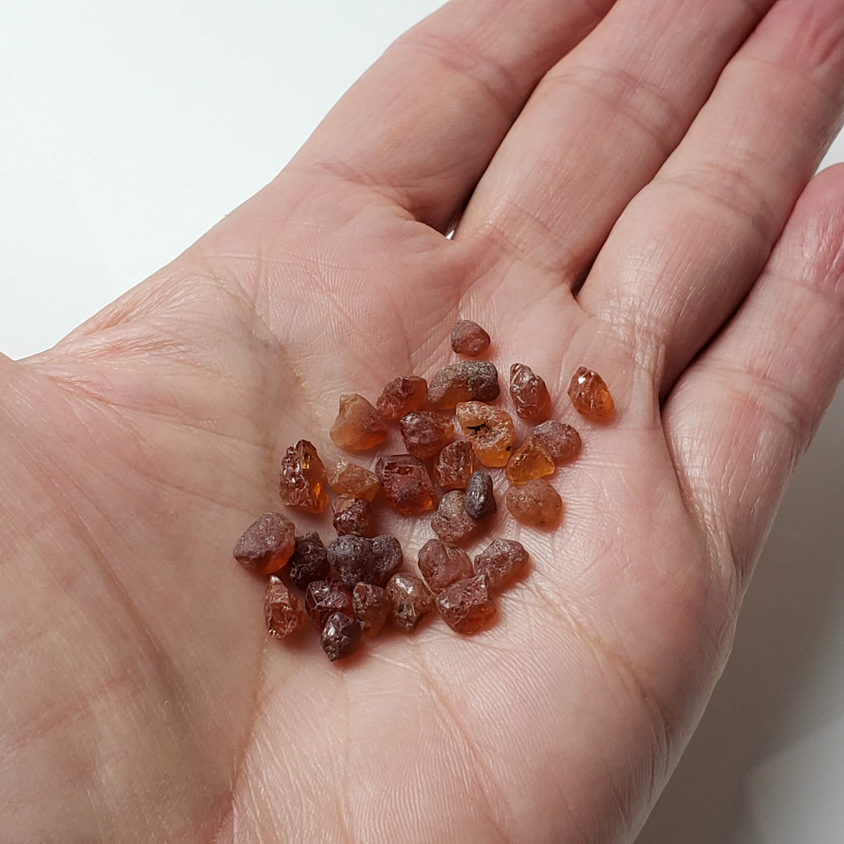  Rough Spessartite Garnet Lot | Red Orange | 42.78tcw | Nigeria 9