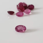  Ruby | 10 Piece Gemstone Lot | Oval Cut | Red | 4.67tcw 5