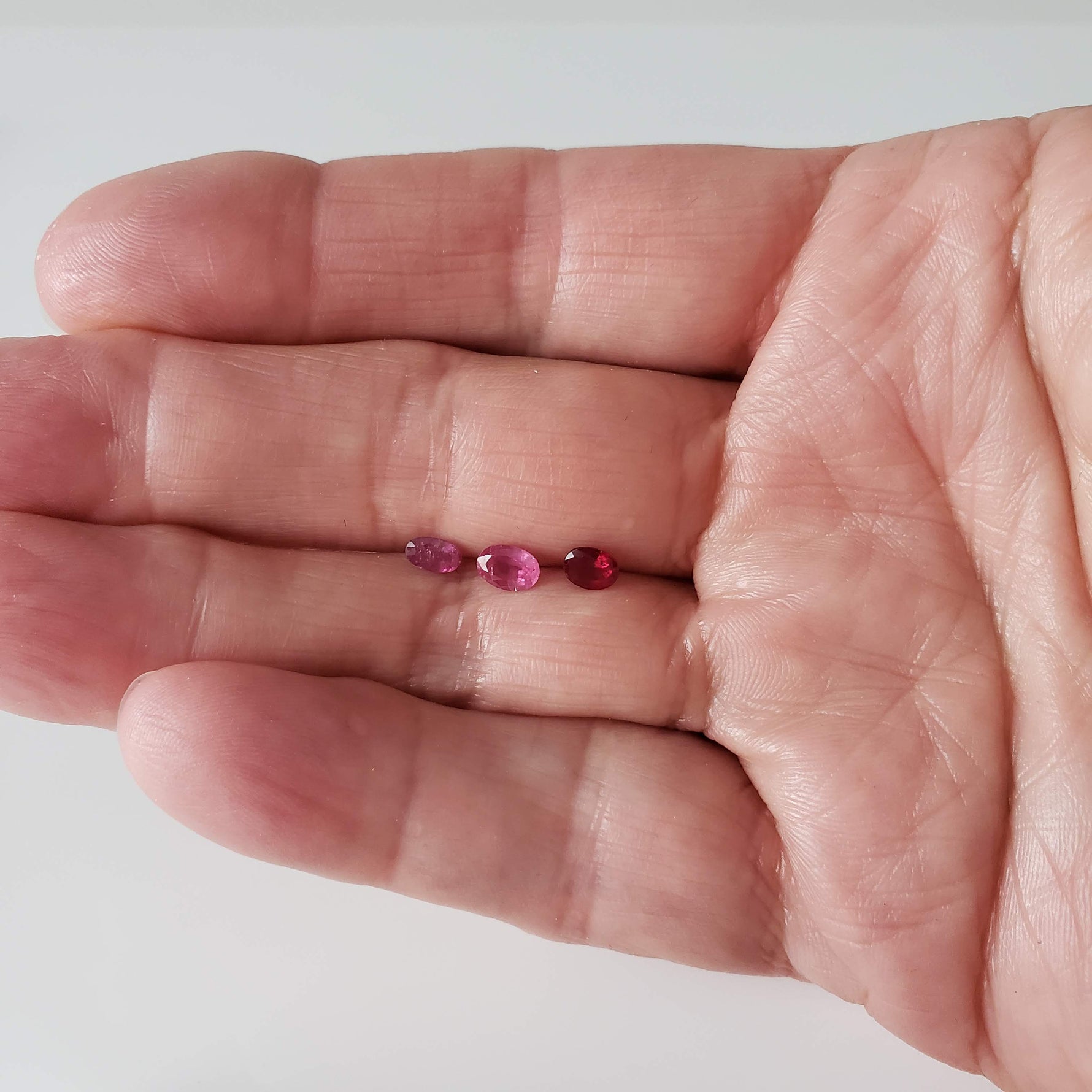  Ruby | 10 Piece Gemstone Lot | Oval Cut | Red | 4.81tcw 5