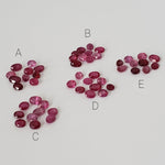  Ruby | 10 Piece Ruby Lot | Oval Cut | 2.5 - 2.7tcw 