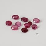  Ruby | 10 Piece Ruby Lot | Oval Cut | 2.5 - 2.7tcw 1
