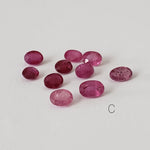  Ruby | 10 Piece Ruby Lot | Oval Cut | 2.5 - 2.7tcw 6